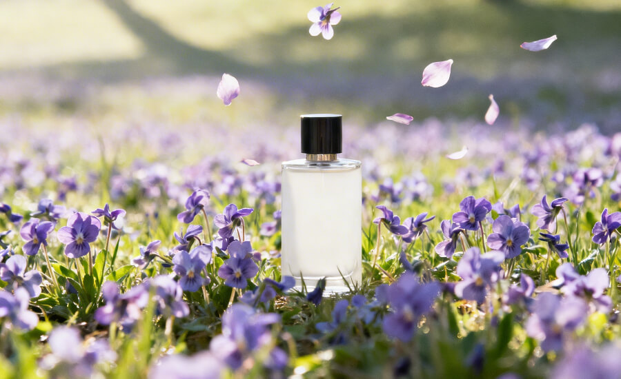 Profumi alla fragranza di violetta