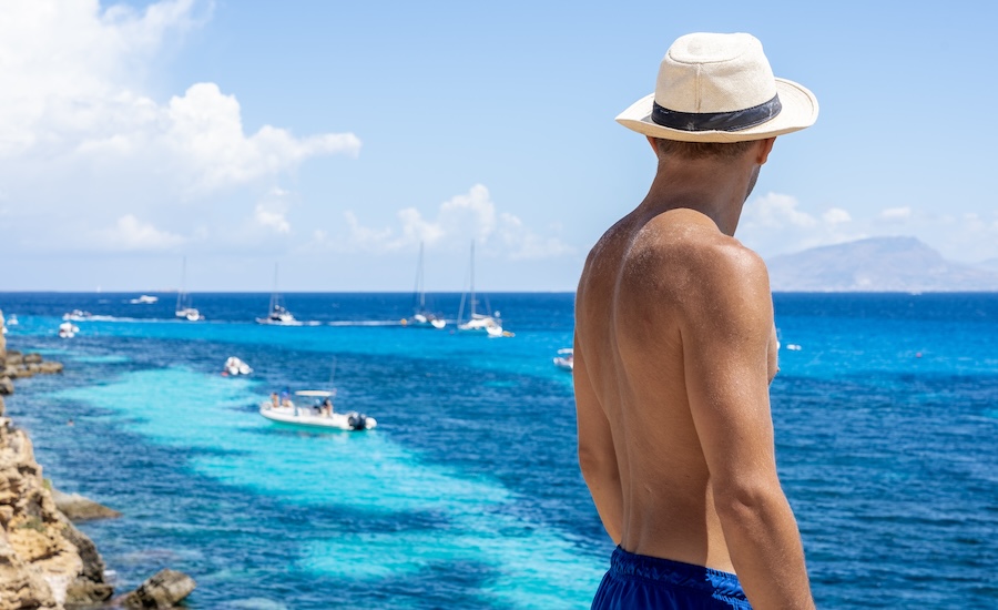 Profumo ispirato alla destinazione delle vacanze - per gli uomini